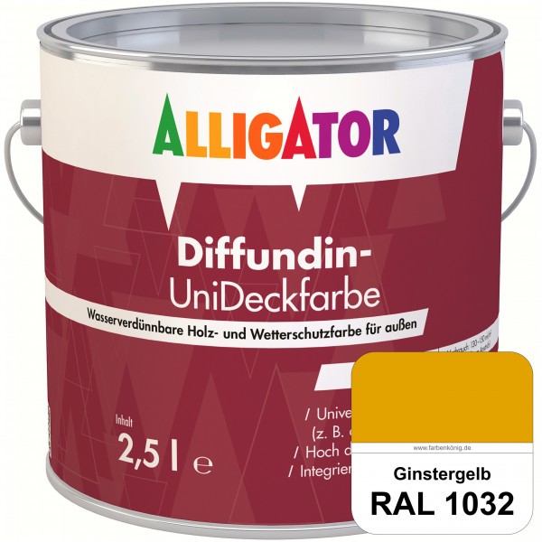 ALLIGATOR Diffundin-UniDeckfarbe (RAL 1032 Ginstergelb)
