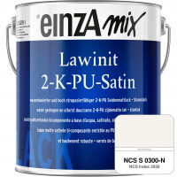 einzA Lawinit 2-K-PU Satin Stammlack (NCS S 0300-N)