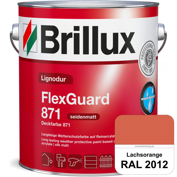 Lignodur FlexGuard 871 (Deckfarbe 871) RAL 2012 Lachsorange