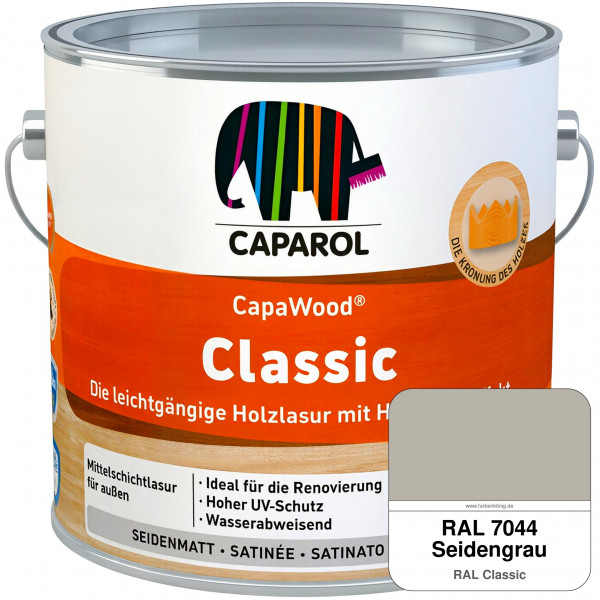 CapaWood Classic (RAL 7044 Seidengrau) - ersetzt Capadur ClassicLasur