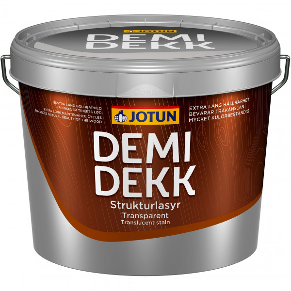 DEMIDEKK Strukturlasyr (wasserbasierte Holzlasur)