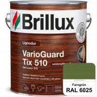 Lignodur VarioGuard Tix 510 (Gel-Lasur 510) RAL 6025 Farngrün