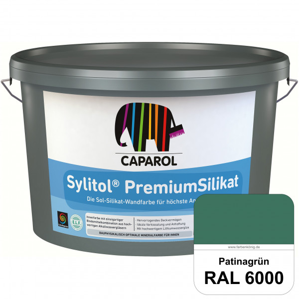 Caparol Sylitol PremiumSilikat (RAL 6000 Patinagrün) - ehemals Histolith PremiumSilikat