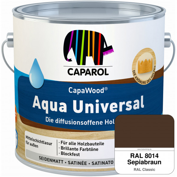 CapaWood® Aqua Universal (RAL 8014 Sepiabraun)