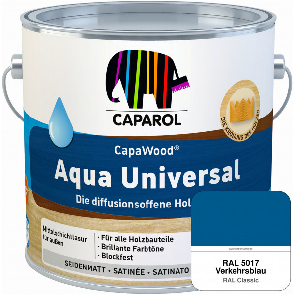 CapaWood® Aqua Universal (RAL 5017 Verkehrsblau)