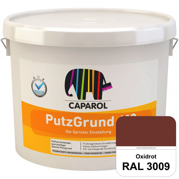 Putzgrund 610 SPRINTER (RAL 3009 Oxidrot) Grundanstrich & Haftbrücke für Strukturputz-Beschichtungen