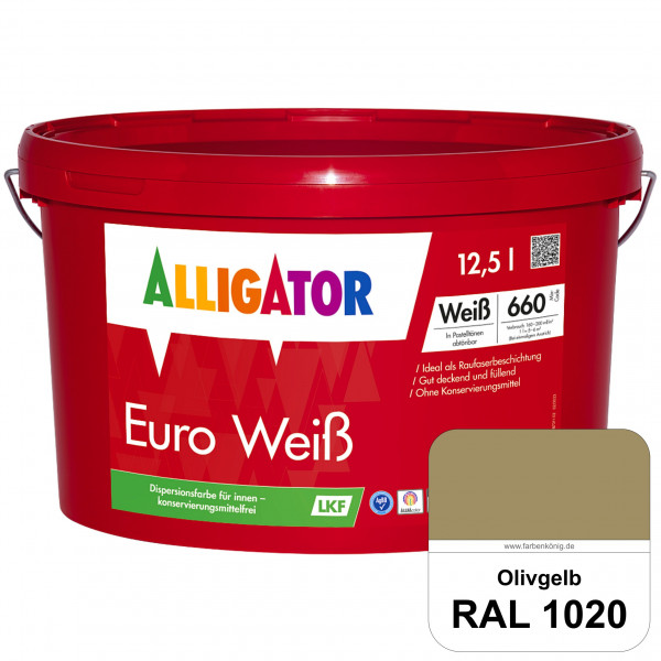 Euro Weiß LKF (RAL 1020 Olivgelb)