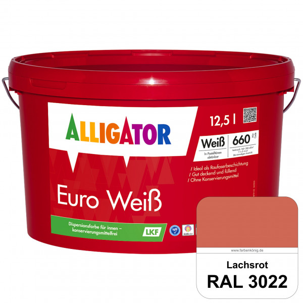 Euro Weiß LKF (RAL 3022 Lachsrot)