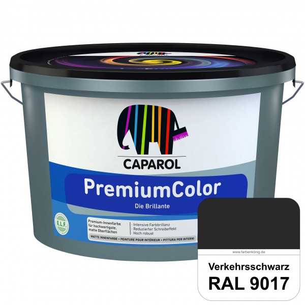 PremiumColor (RAL 9017 Verkehrsschwarz) Premium Farbbrillanz & hohe Strapazierfähigkeit