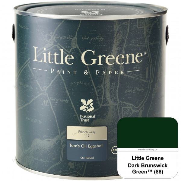Tom's Oil Eggshell (88 Dark Brunswick Green)