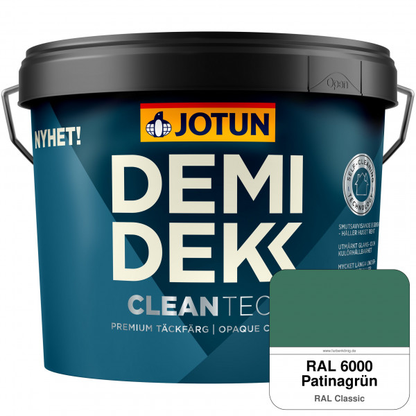 DEMIDEKK Cleantech (ehemals Demidekk Optimal, Demidekk Ultimate Täckfärg) - Deckende Holzfarbe für A