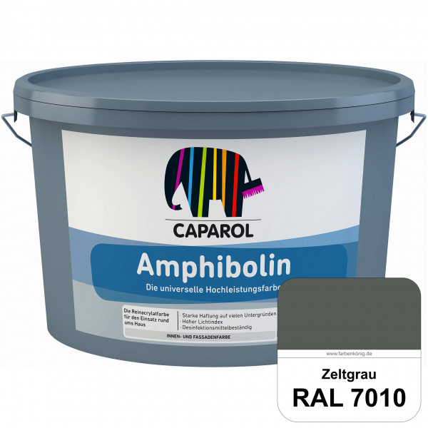 Amphibolin (RAL 7010 Zeltgrau) Universalfarbe auf Reinacrylbasis innen & außen