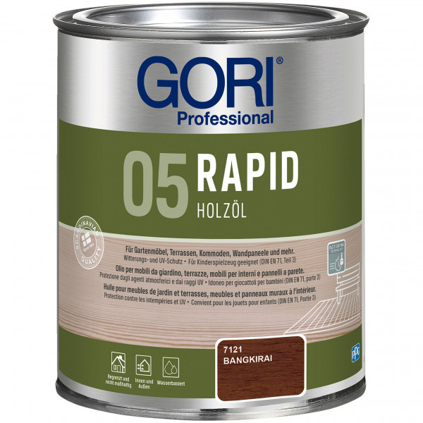 GORI 05 RAPID HOLZ-ÖL (Bangkirai)