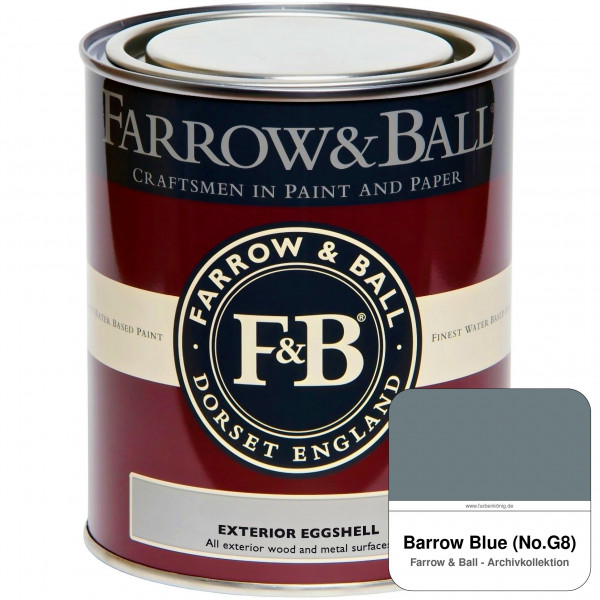 Exterior Eggshell (Barrow Blue No. G8)