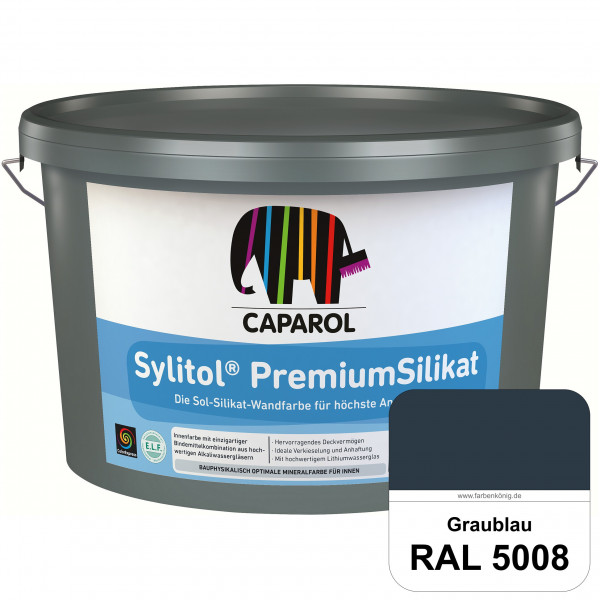 Caparol Sylitol PremiumSilikat (RAL 5008 Graublau) - ehemals Histolith PremiumSilikat