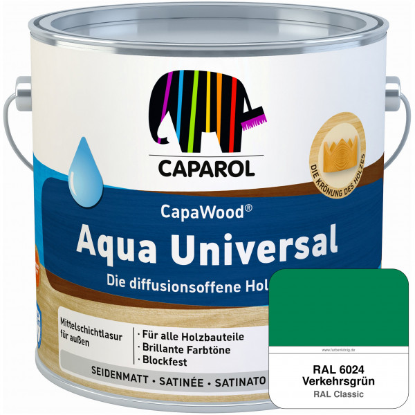 CapaWood® Aqua Universal (RAL 6024 Verkehrsgrün)
