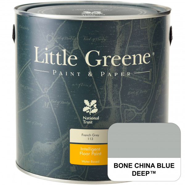 Intelligent Floor Paint - 2,5 Liter (184 Bone China Blue Deep™)