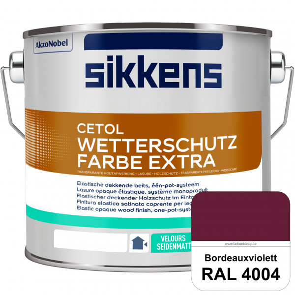 Cetol Wetterschutzfarbe Extra (RAL 4004 Bordeauxviolett)