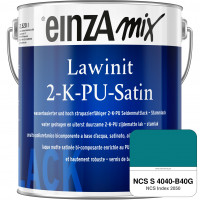 einzA Lawinit 2-K-PU Satin Stammlack (NCS S 4040-B40G)