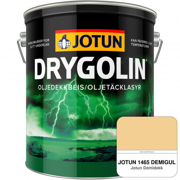 Drygolin Oljedekkbeis (JOTUN 1465 DEMIGUL) - ersetzt Trebitt deckend