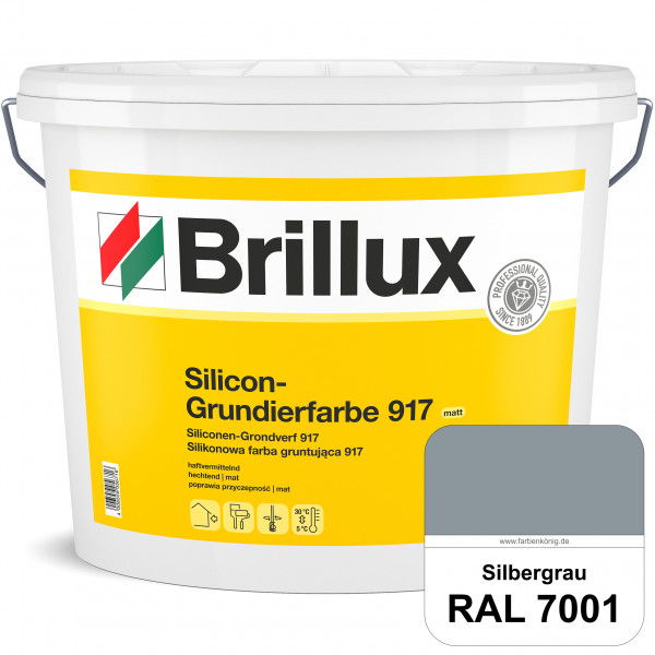 Silicon-Grundierfarbe 917 (RAL 7001 Silbergrau) Spezial-Grundierfarbe im Silicon-System (außen)