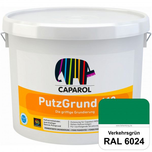 Putzgrund 610 (RAL 6024 Verkehrsgrün) Wasserverdünnbare & haftvermittelnde gefüllte SpezialGrundierf