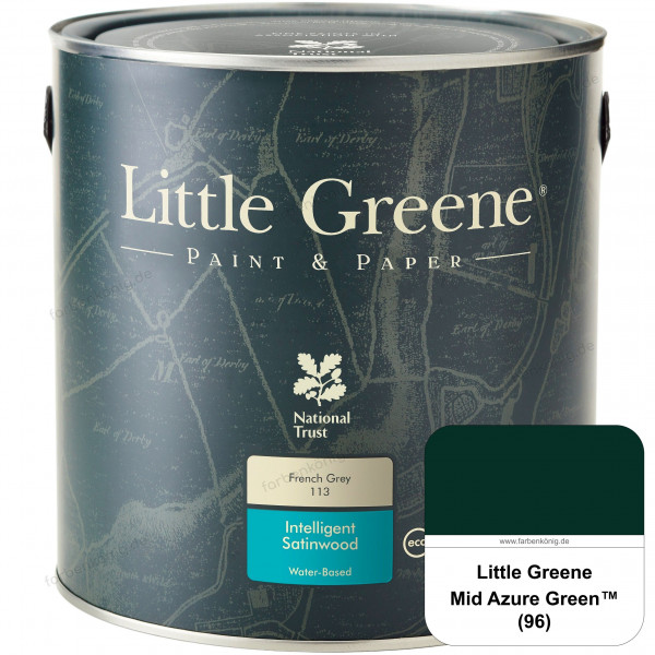 Intelligent Satinwood (96 Mid Azure Green)