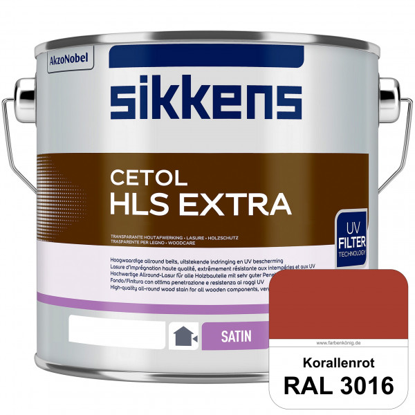 Cetol HLS extra (RAL 3016 Korallenrot)