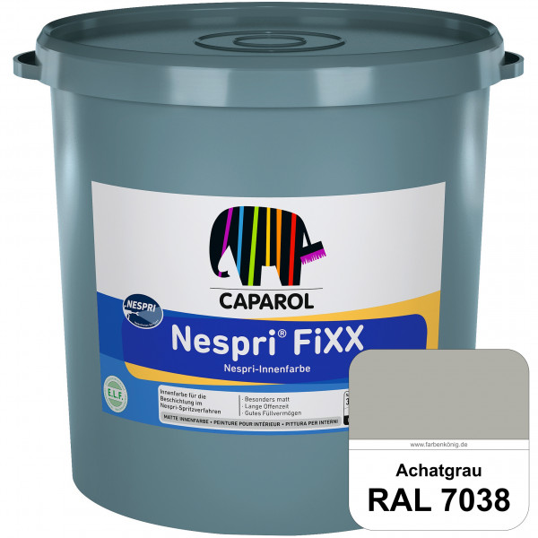 Nespri® FiXX (RAL 7038 Achatgrau) Spezielle Innenfarbe für die rationelle Beschichtung im Nespri-Spr