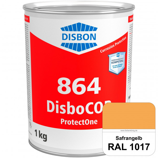 DisboCOR 864 ProtectOne (RAL 1017 Safrangelb) 1-Topf-geeignete Korrosionsschutz für alle metallisch