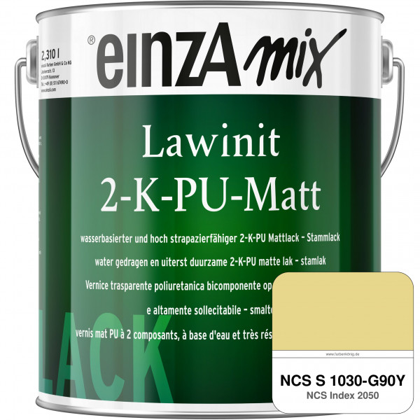 einzA Lawinit 2-K-PU Matt Stammlack (NCS S 1030-G90Y)
