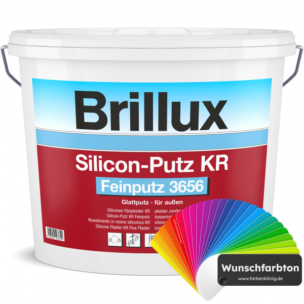 Silicon-Putz KR Feinputz 3656 (Wunschfarbton)