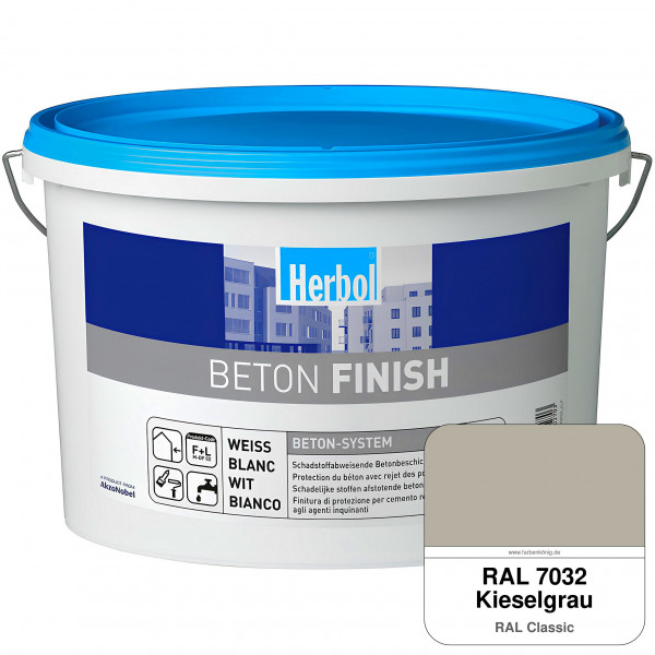 Beton Finish (RAL 7032 Kieselgrau)
