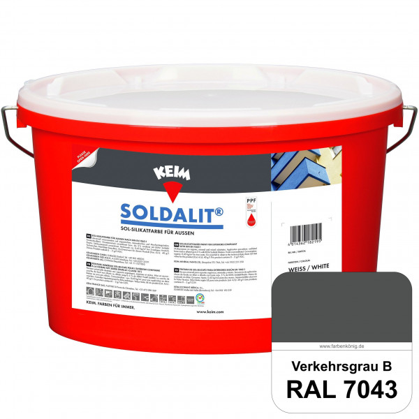 KEIM Soldalit® (RAL 7043 Verkehrsgrau B)