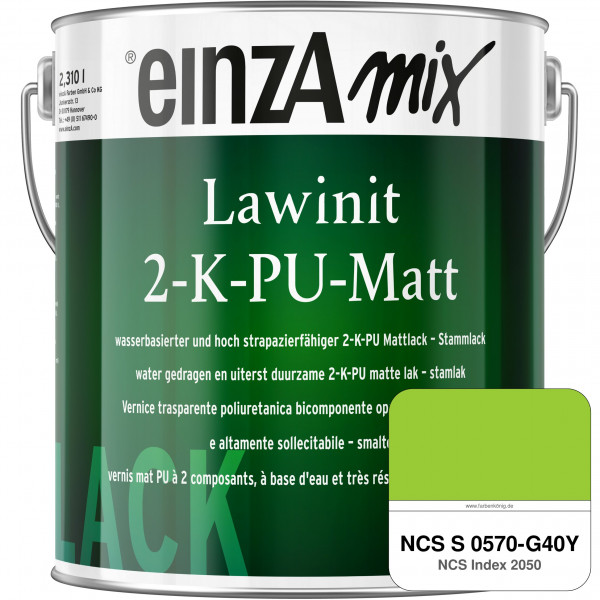 einzA Lawinit 2-K-PU Matt Stammlack (NCS S 0570-G40Y)