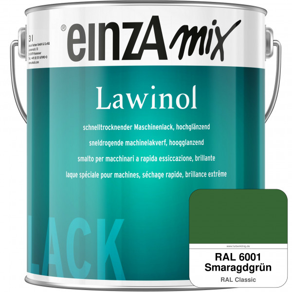 einzA Lawinol hochglänzend (RAL 6001 Smaragdgrün)