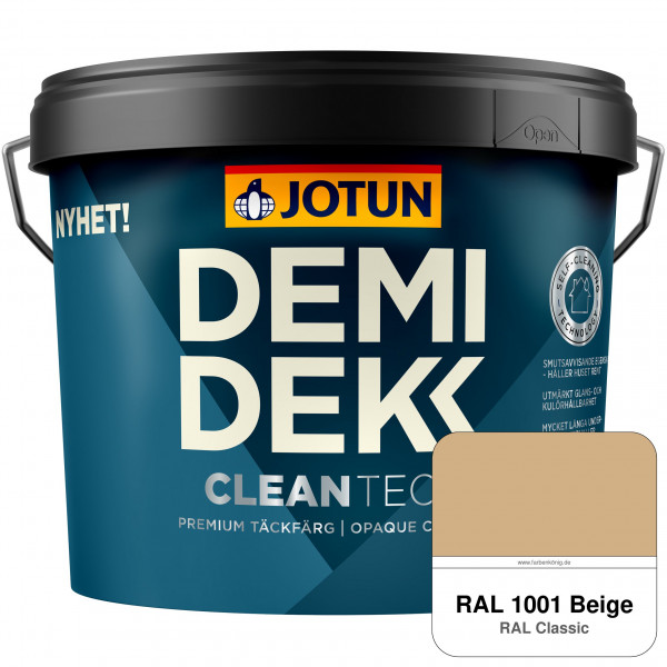 DEMIDEKK Cleantech (ehemals Demidekk Optimal, Demidekk Ultimate Täckfärg) - Deckende Holzfarbe für A