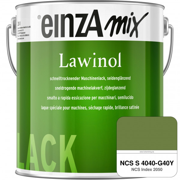 einzA Lawinol seidenglänzend (NCS S 4040-G40Y)