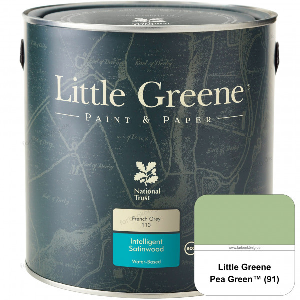 Intelligent Satinwood (91 Pea Green)