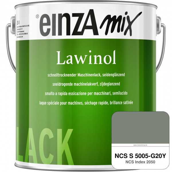 einzA Lawinol seidenglänzend (NCS S 5005-G20Y)