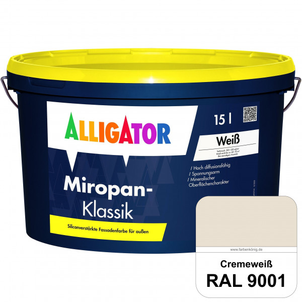Miropan-Klassik (RAL 9001 Cremeweiß)