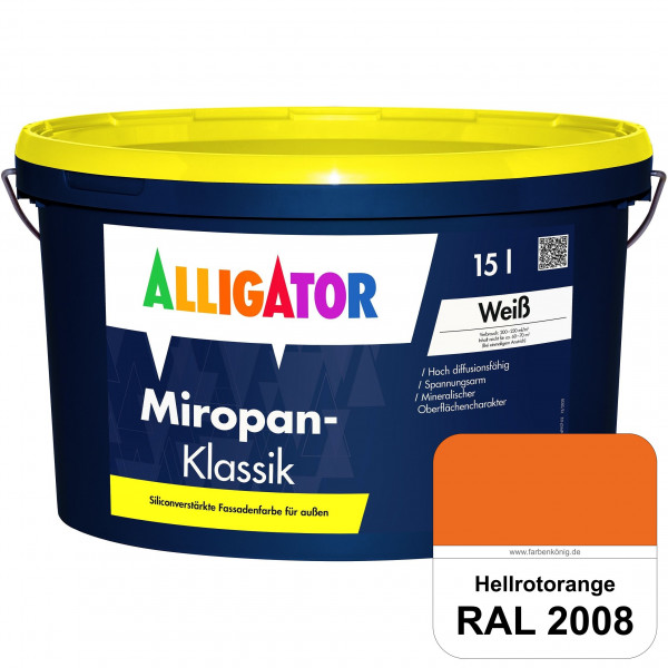 Miropan-Klassik (RAL 2008 Hellrotorange)
