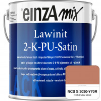 einzA Lawinit 2-K-PU Satin Stammlack (NCS S 3030-Y70R)