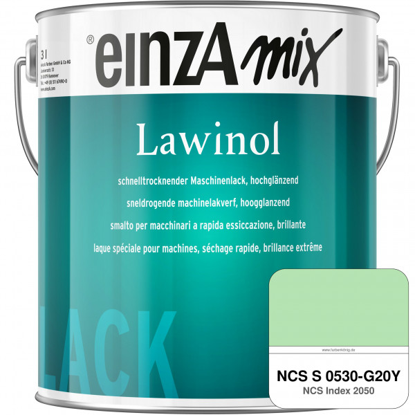 einzA Lawinol hochglänzend (NCS S 0530-G20Y)
