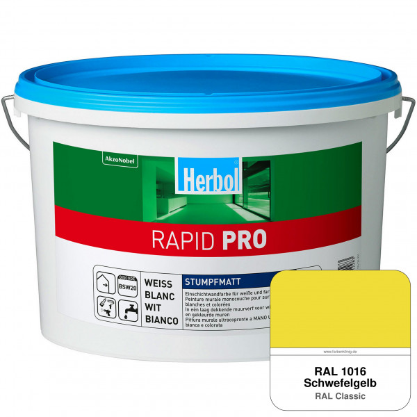 Rapid PRO (RAL 1016 Schwefelgelb)