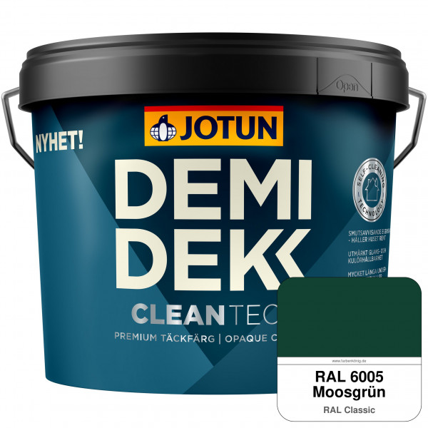 DEMIDEKK Cleantech (ehemals Demidekk Optimal, Demidekk Ultimate Täckfärg) - Deckende Holzfarbe für A