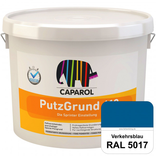 Putzgrund 610 SPRINTER (RAL 5017 Verkehrsblau) Grundanstrich & Haftbrücke für Strukturputz-Beschicht