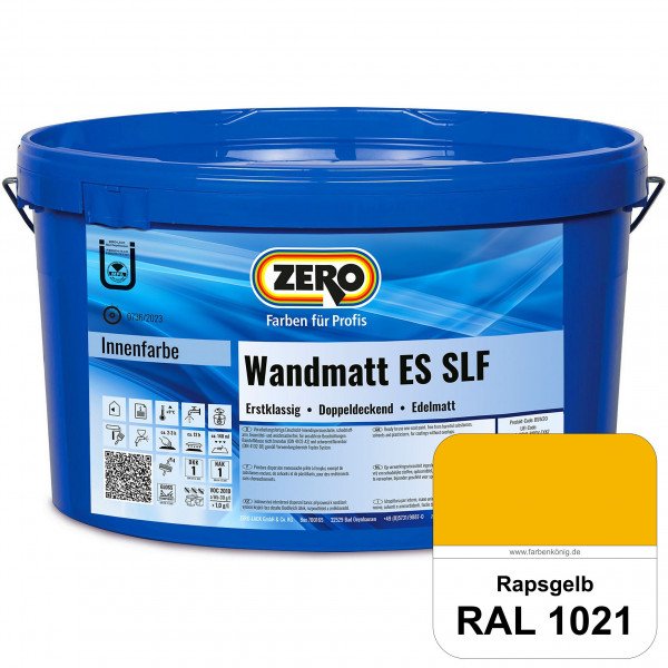 Wandmatt ES SLF (RAL 1021 Rapsgelb)