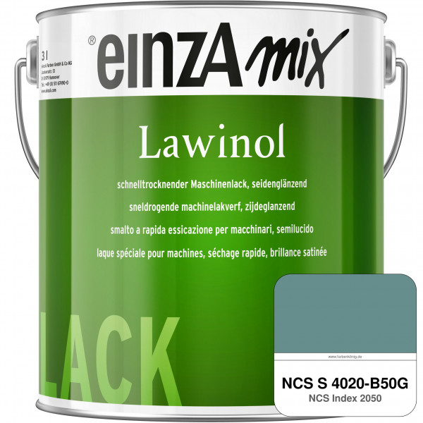 einzA Lawinol seidenglänzend (NCS S 4020-B50G)