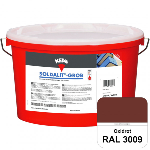 KEIM Soldalit®-Grob (RAL 3009 Oxidrot)